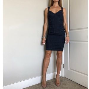 Mango denim dress